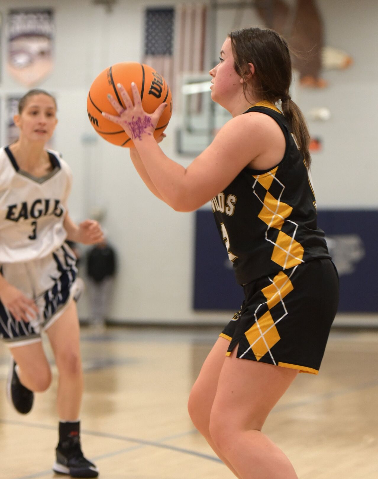 Reynolds East Forsyth girls basketball